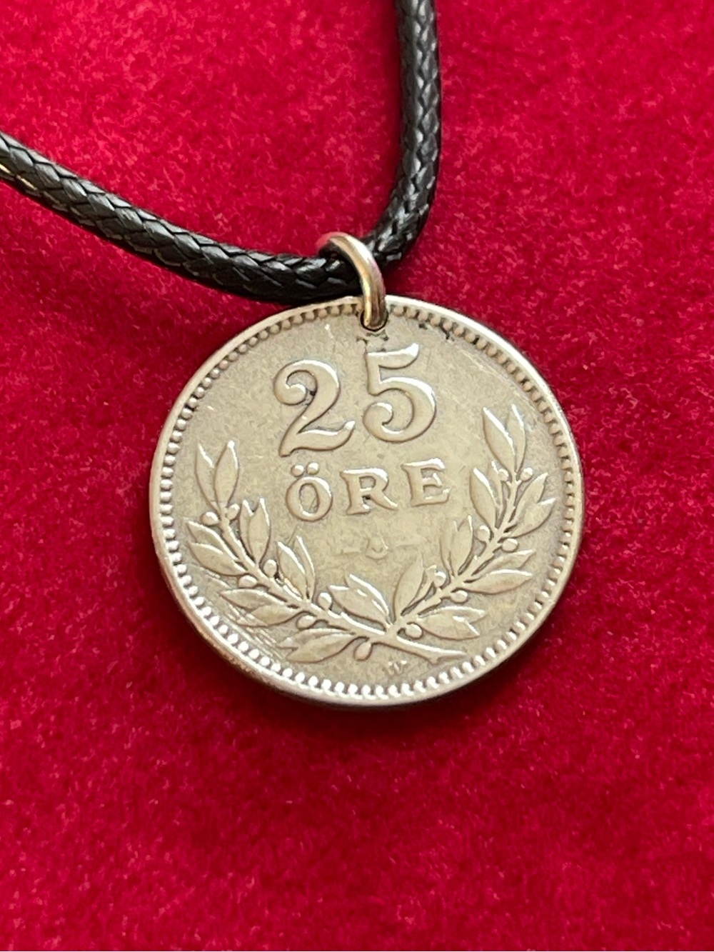 Vintage 25 Öre Coin Pendant necklace
